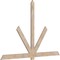 Ekena Millwork Kennewick Smooth Timber Gable Bracket, Douglas Fir, 108"W x 72"H x 1 1/2"D x 5 1/2"F, 16/12 Pitch GBW108X72X0206KEN00SDF - alternate 3